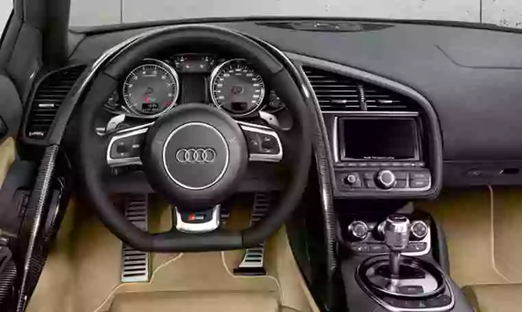 Hire Audi R8 Spyder Dubai 